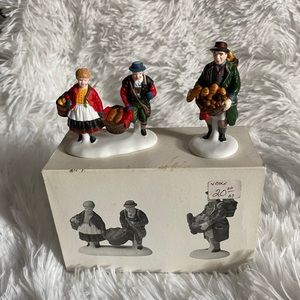 Dept 56 Alpine Village-“Buying Bakers Bread”